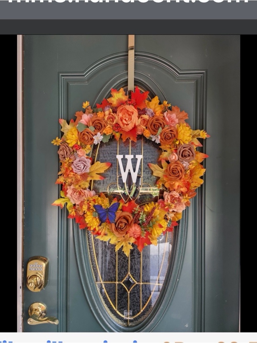 Seasonal door wreaths